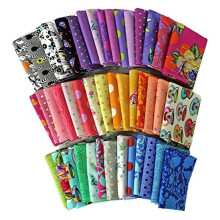 Șervețele Free Spirit Fat Quarters cu imprimeu floral, animal și geometric, din bumbac
