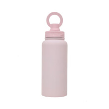 1000 ml isolierte Edelstahl-Trinkflasche mit magnetischer Handyhalterung, 12 Stunden Temperaturkontrolle – ideal für Fitnessstudio und Reisen