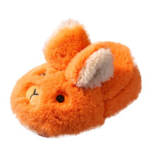 Toddler Slippers for Boys & Girls, Cartoon Rabbit Design, Warm Fleece-Lined, Non-Slip Sole, Soft Plush Indoor Shoes – Compatible with Z02 B, Size