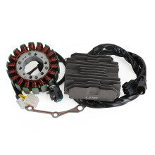 Magneto-stator + spanningsregelaar + gelijkrichter + pakking voor Suzuki Hayabusa GSX1300R 2008-2012
