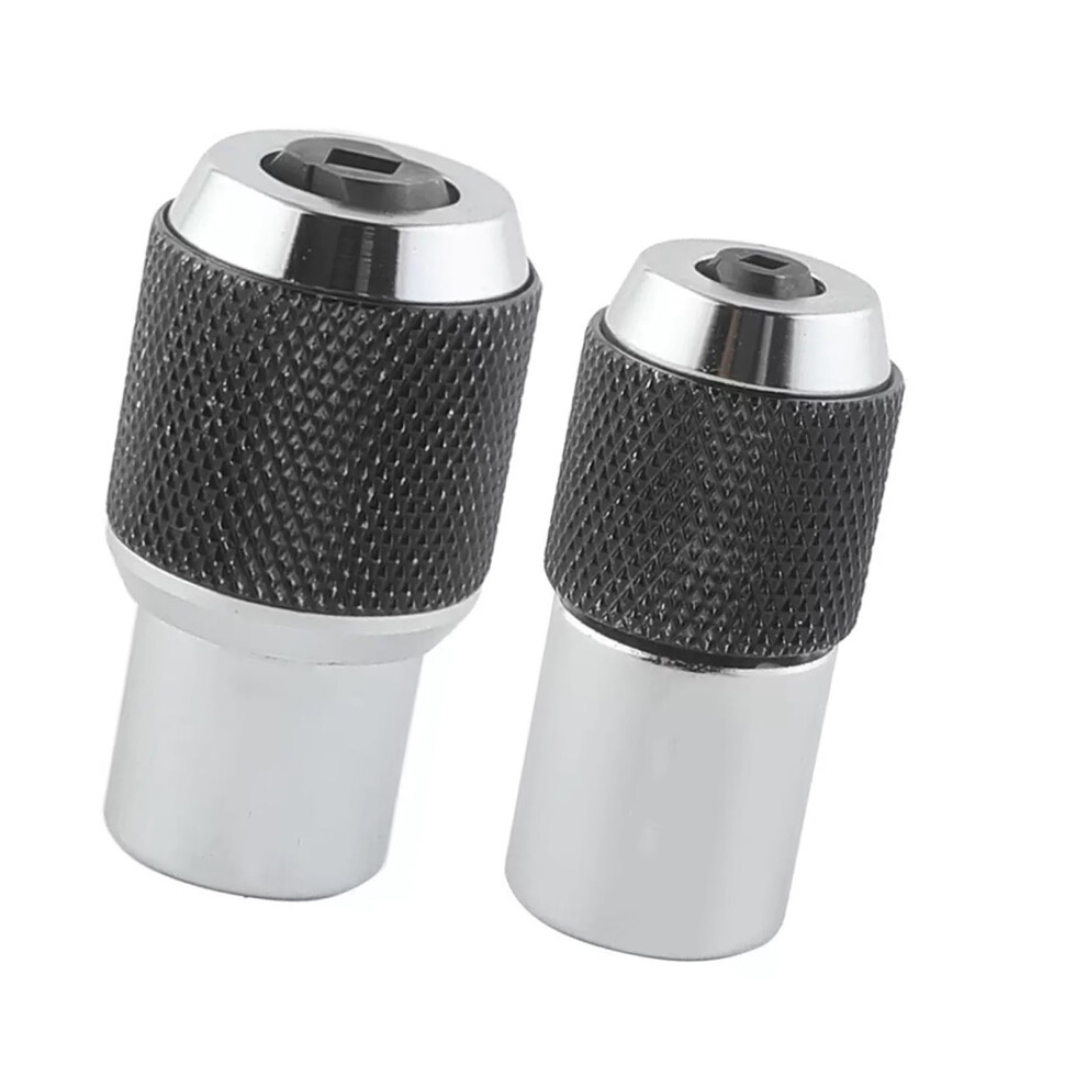 2Pcs Tap Socket Set 3/8" Drive Adjustable Tap Extractor Set Tap Holder Tool For Taps Reamers And Screw Extractors 9083649360316