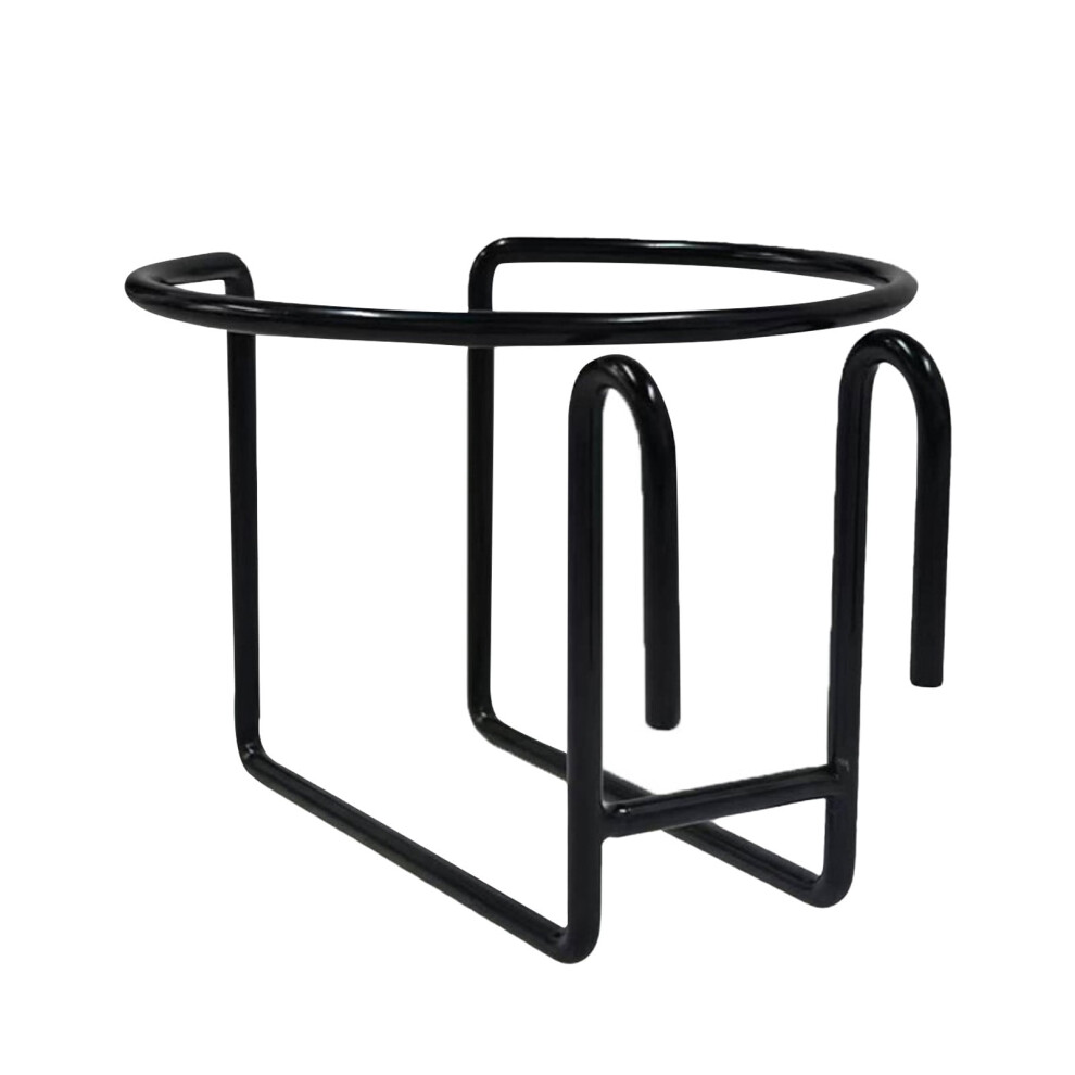 Reusable Metal Hanging Cup Holder for Shopping Carts, Compatible with Coffee Cups & Bottles – 1 Pc