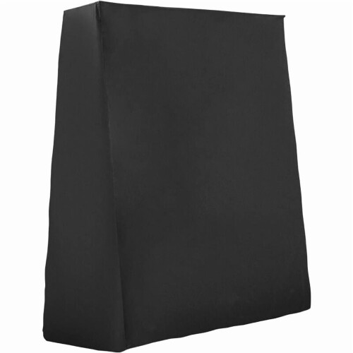 Housse de table de ping-pong imperméable noire 165 x 70 x 185 cm