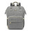 Diaper Bag Backpack for Babies, Waterproof & Insulated, Compatible with Strollers – Grey 1