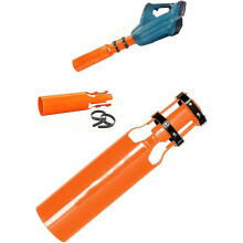Leaf Blower Air Booster Nozzle Attachment, Turbo Extension for Yard/Lawn/Driveway Cleanup – Orange (Compatible with XXX)