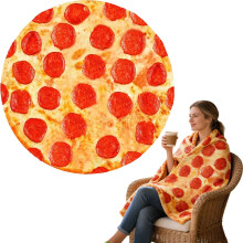 99 cm-es pizzatakaró – Puha flanel ételtakaró, partidekoráció és ajándék – Pizzaimádóknak is tökéletes