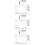 3Sets Transparent Acrylic Note Boards with Pen Practical and 10