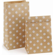 Bolsas de almuerzo Kraft de color marrón, 5 x 2.95 x 9.45 pulgadas, paquete de 100 unidades