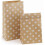 Τσάντες φαγητού Kraft Brown 100 τεμάχια 5x2.95x9.45in 1
