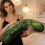 Coussin Peluche Aliment Gourmand Cornichon Décor Original 6