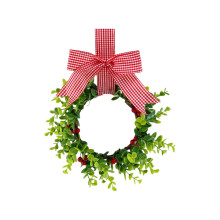 Mini Guirlanda de Natal Artificial para Porta, 30 cm (11,8 polegadas)