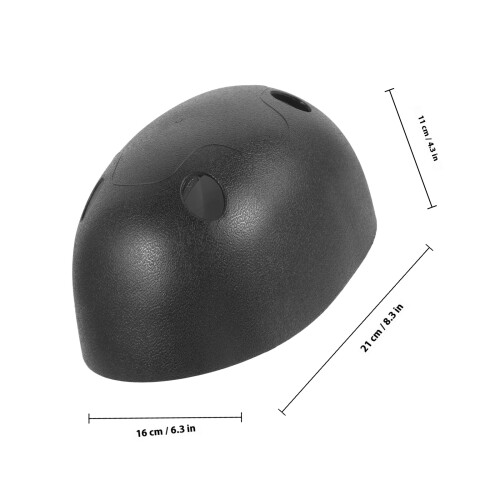 Coque Intérieure Casque Noir Durable ABS 1