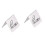 2Pièces Non Table Inox Durable Argent Double Face 4