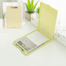A4 File Box – Transparent Plastic Storage Box with Customizable Labels, Durable & Organized for Learners & Professionals, Compatible with Standard