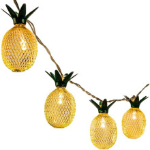 Pineapple String Lights, LED Fairy Lights USB Powered for Party Wedding Christmas Birthday Decorations
