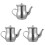 3Pcs Stainless Steel Oil Container with Handle for Home Kitchen Use 4