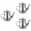 3Pcs Stainless Steel Oil Container with Handle for Home Kitchen Use 8