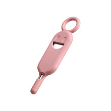 Portable SIM Card Ejector Keychain Tool Set with Silicone Sleeve – Compatible with iPhone, Samsung & More