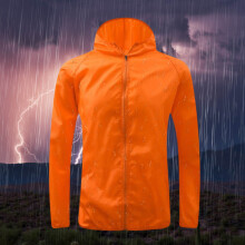 JMKQLZ Men and Women's Packable Rain Jacket Lightweight Waterproof Raincoat with Hood Outdoor Rain Gear Travel Hiking Cycling,3XL