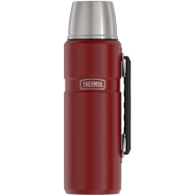 Edelstahl King Vakuumisolierte Getränkeflasche, 40 Unzen, matter Edelstahl