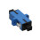 kenable SC SM Simplex Fibre Optic Patch Panel Mount Gland Coupler Single Mode SX Blue 1