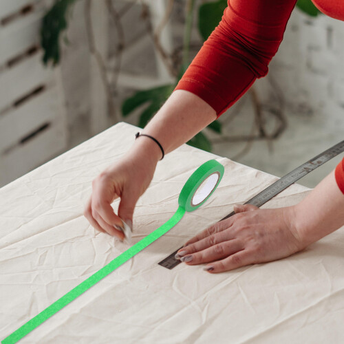 20 Pièces Ruban Coloré Vert Pour Couture Et Décoration 2