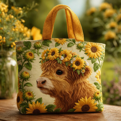 Vintage καπιτονέ τσάντα Tote για γυναίκες, ελαφριά τσάντα ταξιδιού, βαμβακερή τσάντα 2