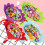 3 Sets Cluster Buttons DIY Handcraft Bouquet Materials Multi Colored Plastic Cloth Iron 4