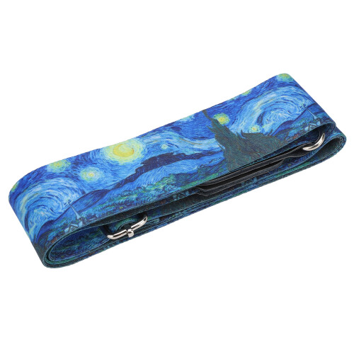 Correa para guitarra Noche Estrellada, 5 cm de ancho, 85-145 cm 2
