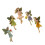 Handmade Resin Fairies 5pc Garden Decor 14