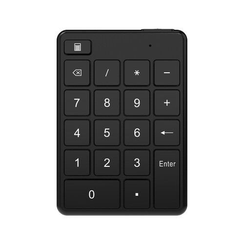 Wireless Numeric Keypad BT5.1 19 Keys Slim & Portable Black 2