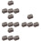 4Pièces Connecteur Drain Aluminium Durable Pour Mixte 9