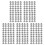 250St M8 Metall Captive T Nuts Pronged Tee Blind Nuts Metriska 1
