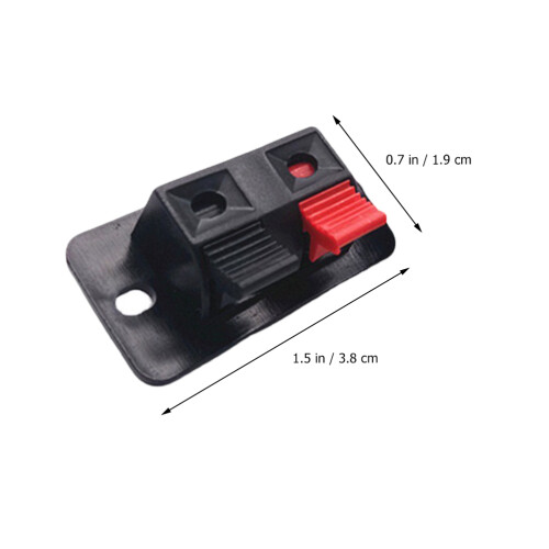 30Pièces Accessoires Connecteur Terminal Pour Caisson De Son Durable 1
