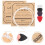 2Ensembles Accessoires Guitare Professionnels Kit Outils Multicolores 5