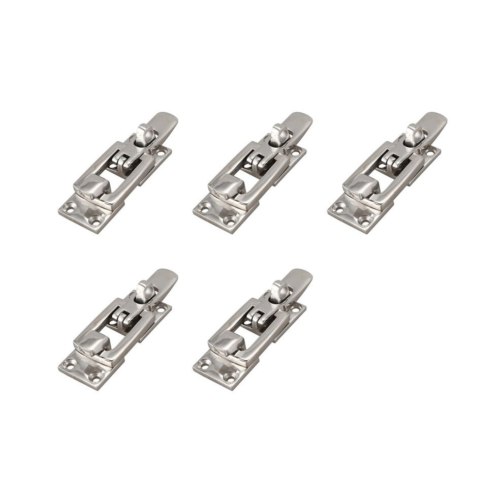 5X 316 Stainless Steel Marine Boat Door Lock Catch Anti-Rattle Fastener Clamp 70Mm Marine Hardware 6033968512364