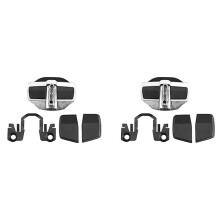 2X Car TRD Door Lock Buckle Upgraded Stabilizer Protector Latches Stopper for Eliminate Noise Space Lock