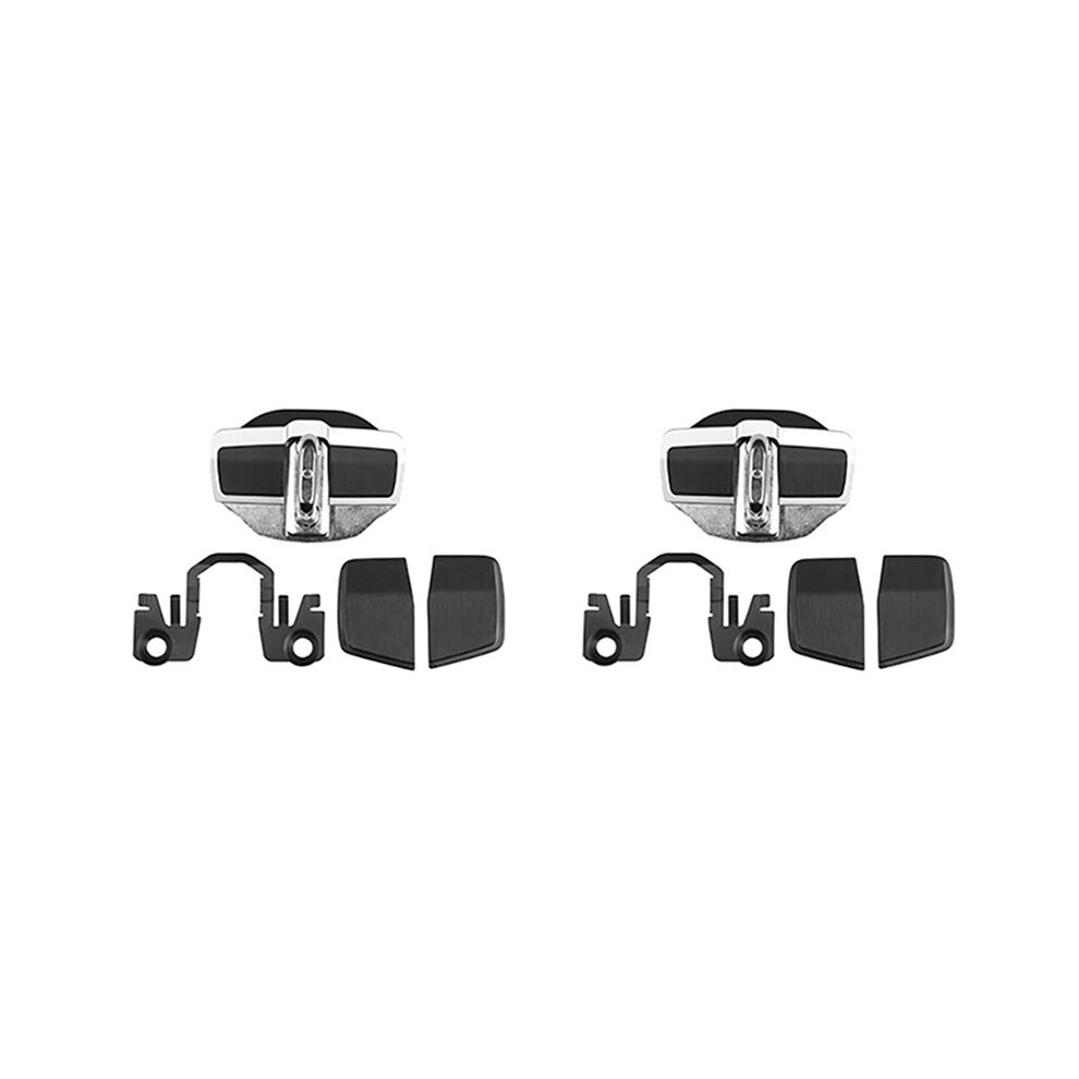 2X Car Trd Door Lock Buckle Upgraded Stabilizer Protector Latches Stopper For Eliminate Noise Space Lock 4711208243224