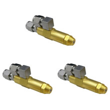 3pcs 1.5mm Waste Oil Burner Nozzle,Air Atomizing Nozzle,Fuel Oil Nozzle,Full Cone Oil Spray Nozzle