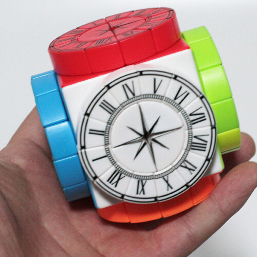 (Style B)Time Machine Intellectual Puzzle Cube With Abs Construction For Gift Kids 2