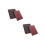 2Pièces Boîte Protection Anches Sax Alto Clarinette Bois Résistant 7