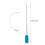 1 Set Long Needle Threader for Sewing Machine, Threading Tool Sewing Machine Threaders for Home Sewing Machines 3