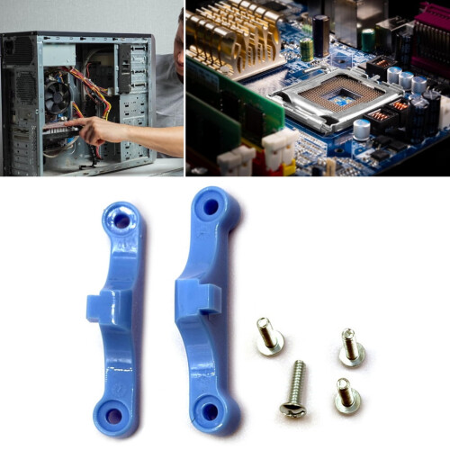 Backplanes CPU Cooling Bracket Heatsinks Bracket Fan Cooling Mounting Plate for AM5 Motherboards Socket with Screws 2