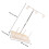 2Pcs Plastic Iron Sewing Thread Stand for Quilting Embroidery Storage 2