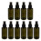 10Pièces Bouteilles Spray Recharges Pet Vert Portable Et Robuste 11