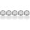 5Ensembles Étui Lentilles Claw Design Durable Usage 10