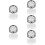 5Ensembles Étui Lentilles Claw Design Durable Usage 11