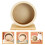 Roue En Bois Khaki Silencieuse Pour Rongeurs Hamsters 7