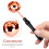 Cuillère Sceau Cire Portable Simple D'utilisation Acier Et Bois 8
