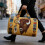 Πτυσσόμενη κεντημένη τσάντα Duffel 25L για γυναίκες και άνδρες – Τσάντα χειρός για 6
